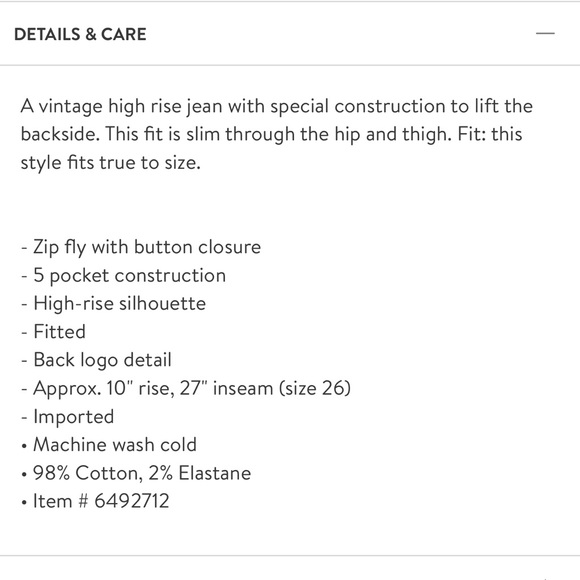 Levi The Wedgie Straight High Waist Jeans SZ 32 - Picture 7 of 7